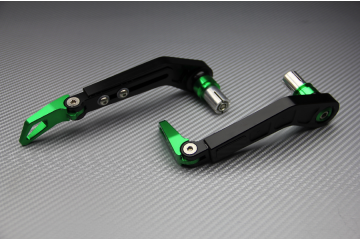 Pareja de protecciones para manetas de aluminio anodizado Pareja de protecciones para manetas de aluminio anodizado