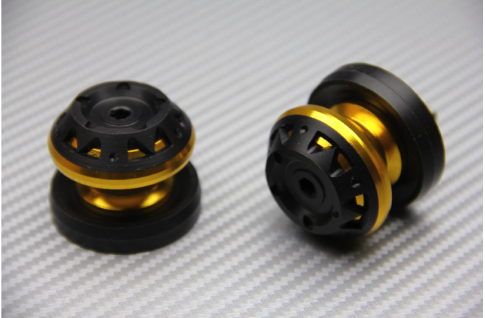 Coppia di supporti cavalletto M6 Anodizzati Coppia di supporti cavalletto M6 Anodizzati