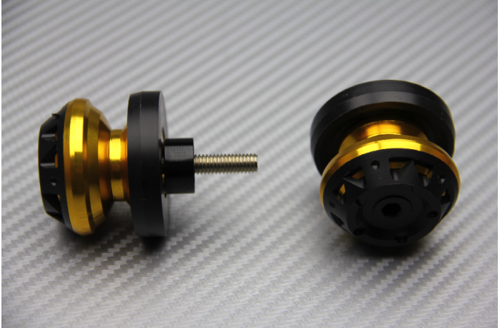 Coppia di supporti cavalletto M6 Anodizzati Coppia di supporti cavalletto M6 Anodizzati