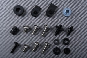 Kit de visserie AVDB spécifique pour carénages APRILIA RSV4 1000 2009 - 2014 Kit de visserie AVDB spécifique pour carénages APRILIA RSV4 1000 2009 - 2014