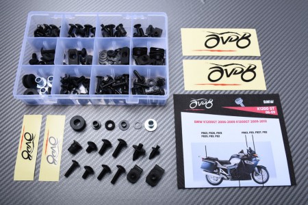 Kit de visserie AVDB spécifique pour carénages BMW K1200GT / K1300GT 2006 - 2013