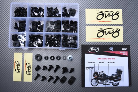 AVDB Specific Hardware / Complete Bolts & Screws Fairing Kit for BMW K1200LT 2005 - 2010
