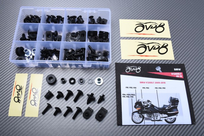 AVDB Specific Hardware / Complete Bolts & Screws Fairing Kit for BMW K1200LT 2005 - 2010