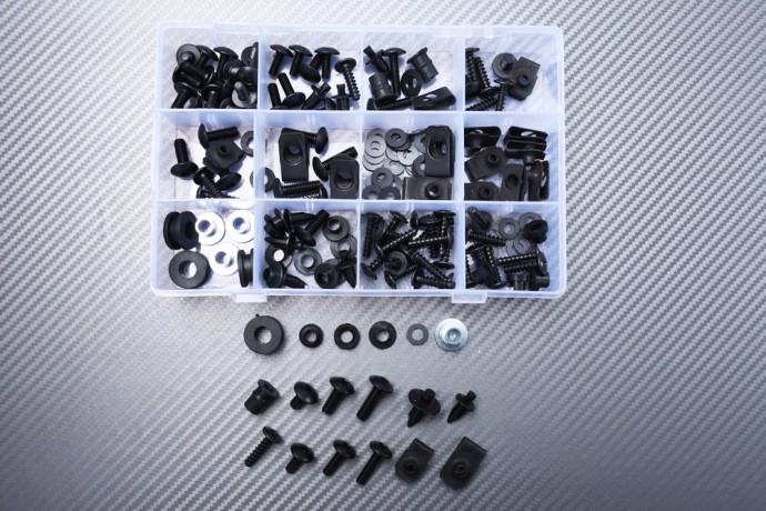 Kit de visserie AVDB spécifique pour carénages BMW F800ST 2006 - 2014 Kit de visserie AVDB spécifique pour carénages BMW F800ST 2006 - 2014