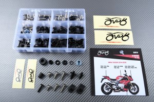 Kit de tornillos AVDB especifico para carenados BMW S1000R 2014 - 2020