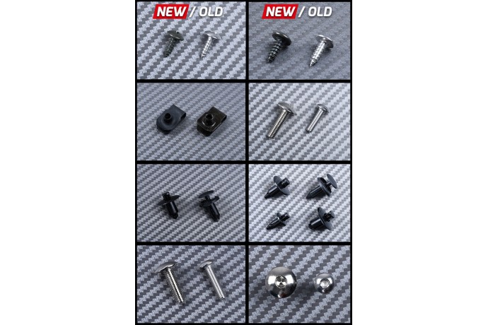 Kit de tornillos AVDB especifico para carenados BMW K1200GT 2003 - 2005