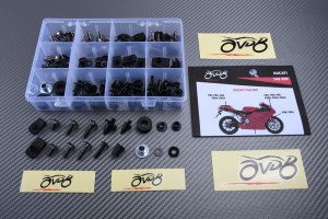 AVDB Specific Hardware / Complete Bolts & Screws Fairing Kit for DUCATI SBK 749 / 999 2003 - 2006