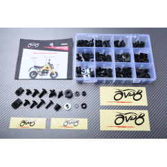 Kit de visserie AVDB spécifique pour carénages HONDA MSX 125 GROM 2013 - 2015