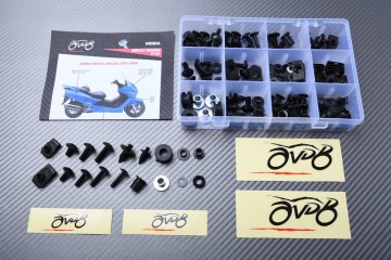 AVDB Specific Hardware / Complete Bolts & Screws Fairing Kit for HONDA REFLEX NSS 250 / FORZA 250 2001 - 2008
