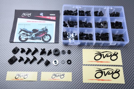 AVDB Specific Hardware / Complete Bolts & Screws Fairing Kit for HONDA CBR 600 F4 1999 - 2000