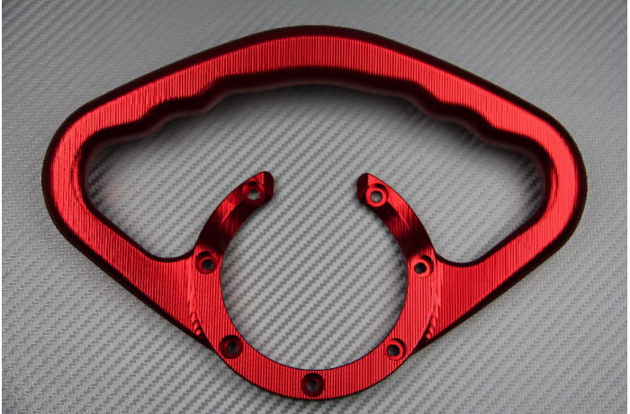 Anodized aluminum passenger hand grip HONDA Anodized aluminum passenger hand grip HONDA