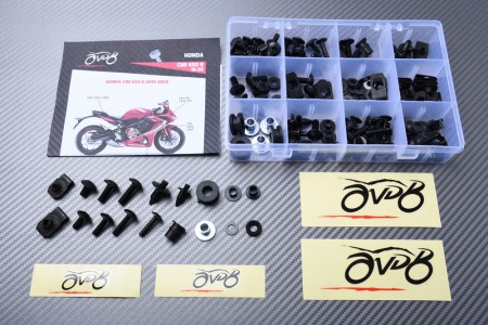 Kit de visserie AVDB spécifique pour carénages HONDA CBR 650 R 2019 - 2024