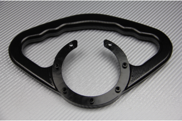 Anodized aluminum passenger hand grip HONDA