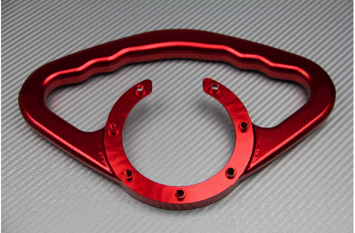 Anodized aluminum passenger hand grip HONDA Anodized aluminum passenger hand grip HONDA