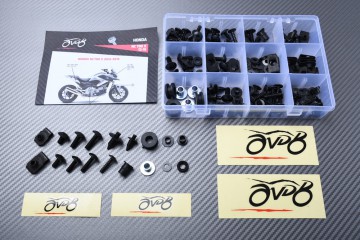AVDB Specific Hardware / Complete Bolts & Screws Fairing Kit for HONDA NC700 / NC750 X 2012 - 2024