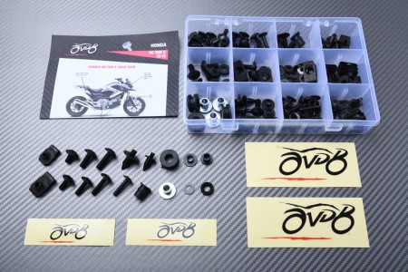 AVDB Specific Hardware / Complete Bolts & Screws Fairing Kit for HONDA NC700 / NC750 X 2012 - 2024
