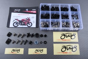 AVDB Specific Hardware / Complete Bolts & Screws Fairing Kit for HONDA CBR 500 R 2016 - 2024