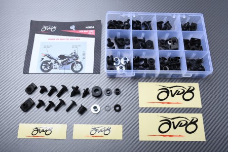 Kit de visserie AVDB spécifique pour carénages HONDA VFR 800 VTEC 2002 - 2013