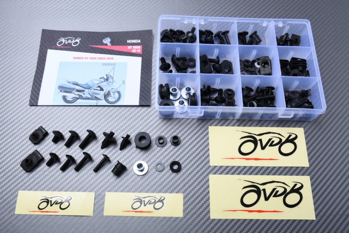 Kit de tornillos AVDB especifico para carenados HONDA Pan European ST 1300 2003 - 2019