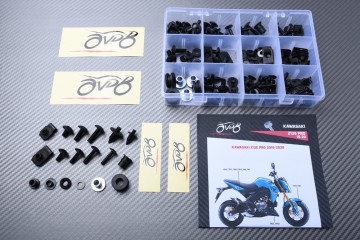 AVDB Specific Hardware / Complete Bolts & Screws Fairing Kit for KAWASAKI Z125 PRO 2015 - 2024