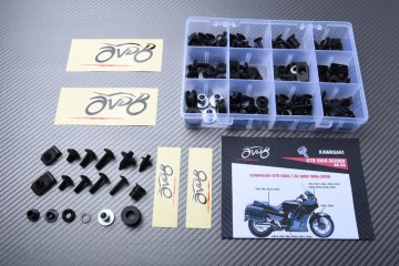 AVDB Specific Hardware / Complete Bolts & Screws Fairing Kit for KAWASAKI GTR 1000 / ZG 1000 1986 - 2006