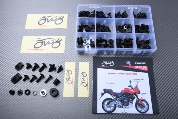 AVDB Specific Hardware / Complete Bolts & Screws Fairing Kit for KAWASAKI VERSYS 650 2006 - 2009