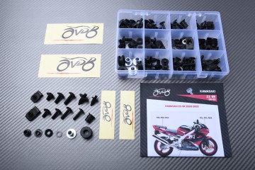Kit de visserie AVDB spécifique pour carénages AVDB KAWASAKI ZX9R 2000 - 2003