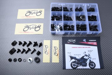 AVDB complementary Hardware / Bolts & Screws Kit for Fairing KAWASAKI VERSYS 1000 2015 - 2018