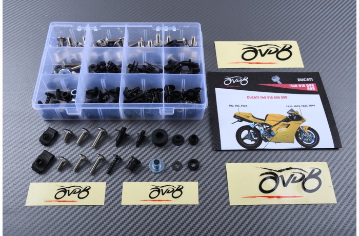 Kit de tornillos AVDB especifico para carenados DUCATI SBK 748 / 916 / 996 / 998