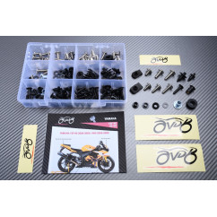 Kit de visserie AVDB spécifique pour carénages YAMAHA YZF R6 2003 - 2005