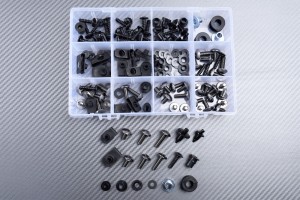Kit de visserie AVDB spécifique pour carénages YAMAHA YZF R1 1998 - 2001 Kit de visserie AVDB spécifique pour carénages YAMAHA YZF R1 1998 - 2001