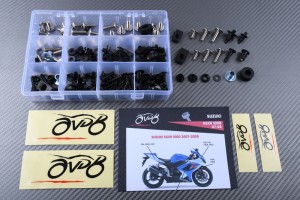 AVDB Specific Hardware / Complete Bolts & Screws Fairing Kit for SUZUKI GSXR 1000 2007 - 2008