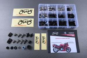 Kit de tornillos AVDB complementario para carenados KAWASAKI ZZR 600 / ZX6 1990 - 2004