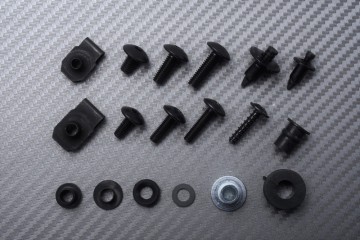 Kit de tornillos AVDB complementario para carenados KAWASAKI ZX6R 1998 - 2002 / ZZR 600 2005 - 2008 Kit de tornillos AVDB complementario para carenados KAWASAKI ZX6R 1998 - 2002 / ZZR 600 2005 - 2008