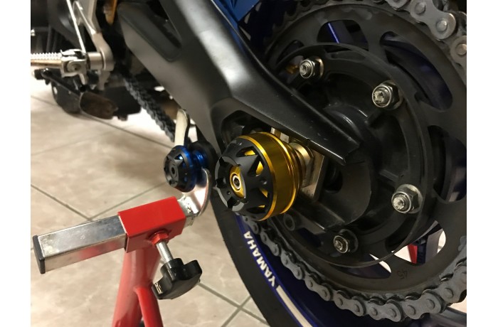 Front and Rear Protection Pads for Fork & Swingarm YAMAHA MT09 & XSR & TRACER 900 Front and Rear Protection Pads for Fork & Swingarm YAMAHA MT09 & XSR & TRACER 900