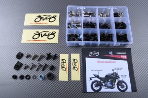 Kit de tornillos AVDB complementario para carenados KAWASAKI Z650 2017 - 2024