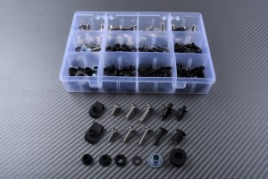 Kit de tornillos AVDB complementario para carenados KAWASAKI Z650 2017 - 2024 Kit de tornillos AVDB complementario para carenados KAWASAKI Z650 2017 - 2024