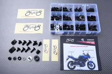 AVDB complementary Hardware / Bolts & Screws Kit for Fairing KAWASAKI VERSYS 650 2010 - 2014