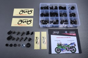 AVDB complementary Hardware / Bolts & Screws Kit for Fairing KAWASAKI ZXR750 / ZX7R 1989 - 1995