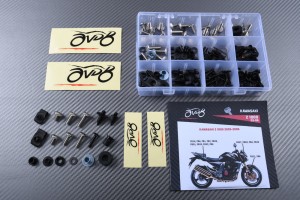 Kit de tornillos AVDB complementario para carenados KAWASAKI Z1000 2003 - 2006