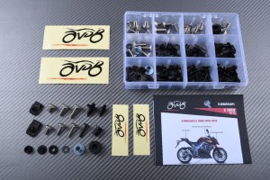 Kit viti complementare per Carena AVDB KAWASAKI Z1000 2010 - 2013