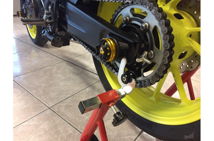 Front and Rear Protection Pads for Fork & Swingarm YAMAHA MT07 & XSR