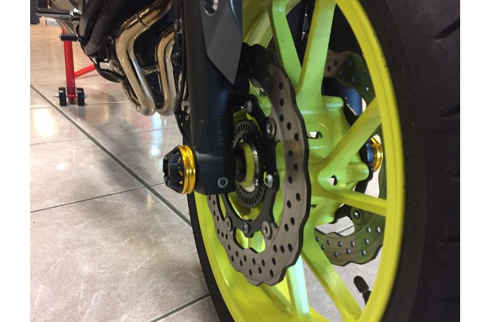 Front and Rear Protection Pads for Fork & Swingarm YAMAHA MT07 & XSR