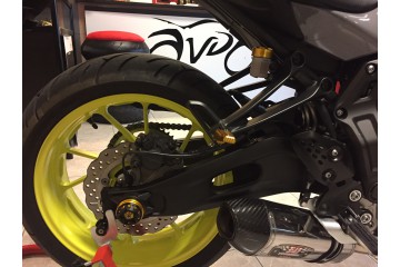 Front and Rear Protection Pads for Fork & Swingarm YAMAHA MT07 & XSR