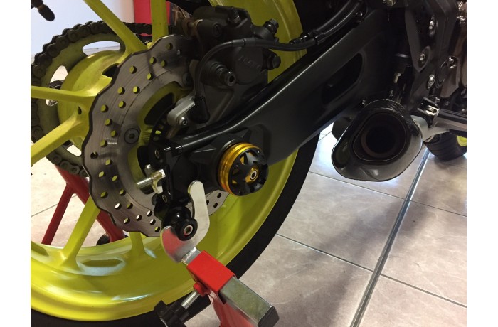 Front and Rear Protection Pads for Fork & Swingarm YAMAHA MT07 & XSR
