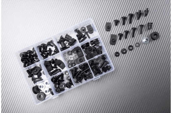 AVDB complementary Hardware / Bolts & Screws Kit for Fairing SUZUKI RGV 250 VJ21 1988 - 1990