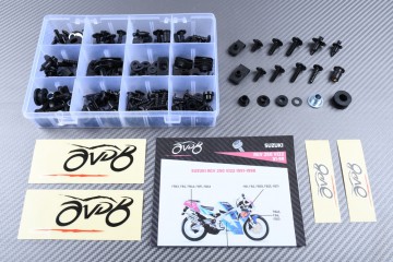 AVDB complementary Hardware / Bolts & Screws Kit for Fairing SUZUKI RGV 250 VJ22 1991 - 1998