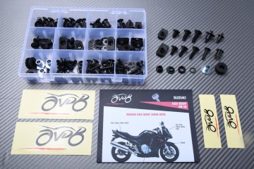 Kit de visserie AVDB spécifique pour carénages SUZUKI GSXF 650 / 1250 2008 - 2016