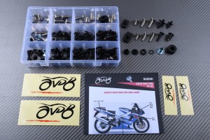 Kit de visserie AVDB spécifique pour carénages SUZUKI GSXR 600 / 750 2000 - 2003