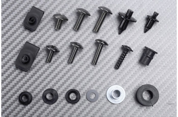 Kit de visserie AVDB spécifique pour carénages SUZUKI GSXR 600 / 750 2006 - 2007 Kit de visserie AVDB spécifique pour carénages SUZUKI GSXR 600 / 750 2006 - 2007
